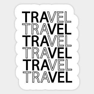 Traveling Sticker